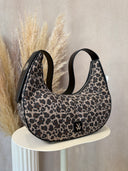 SACS À MAIN "LEXIE" MOTIF LÉOPARD
