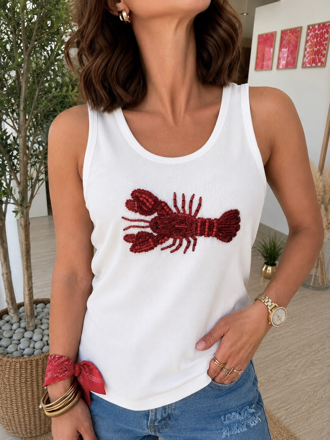 DÉBARDEUR HOMARD "GARANCE"