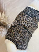 VESTE SANS MANCHE LEOPARD "MARGOT"