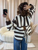 PULL À RAYURES "STELLA"