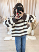 PULL À RAYURES "STELLA"