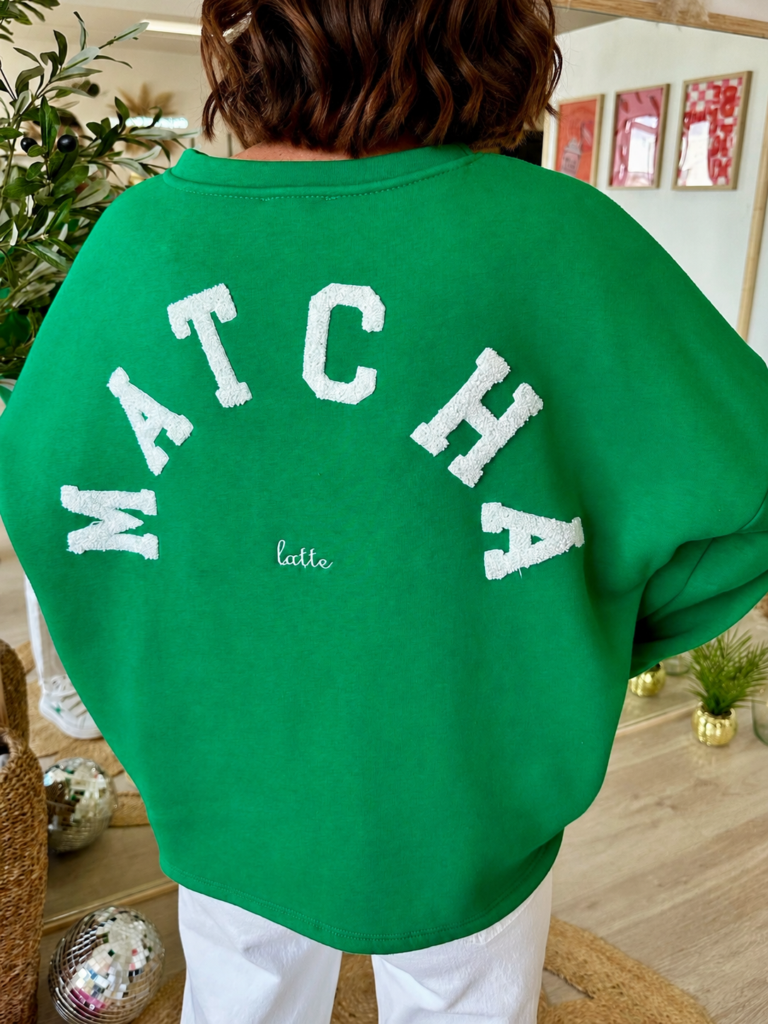 SWEAT MATCHA "NINAH"