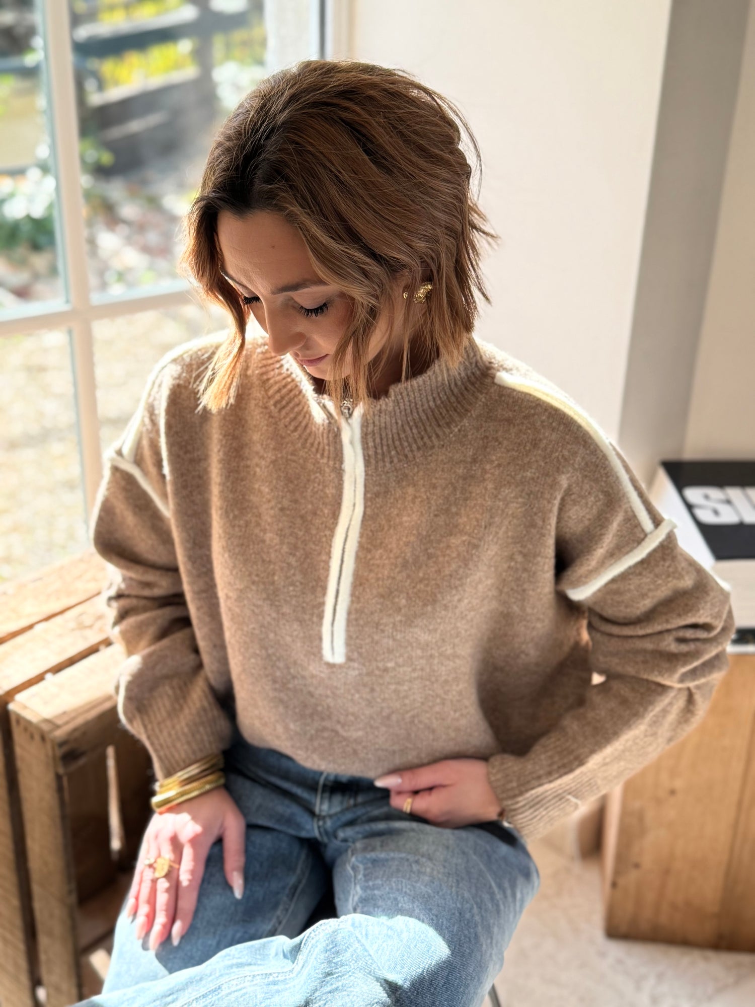 PULL CAMIONNEUR « MÉLANIE »