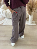 PANTALON À CARREAUX "HERMIONE"