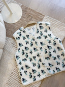 VESTE SANS MANCHE « FLORA »