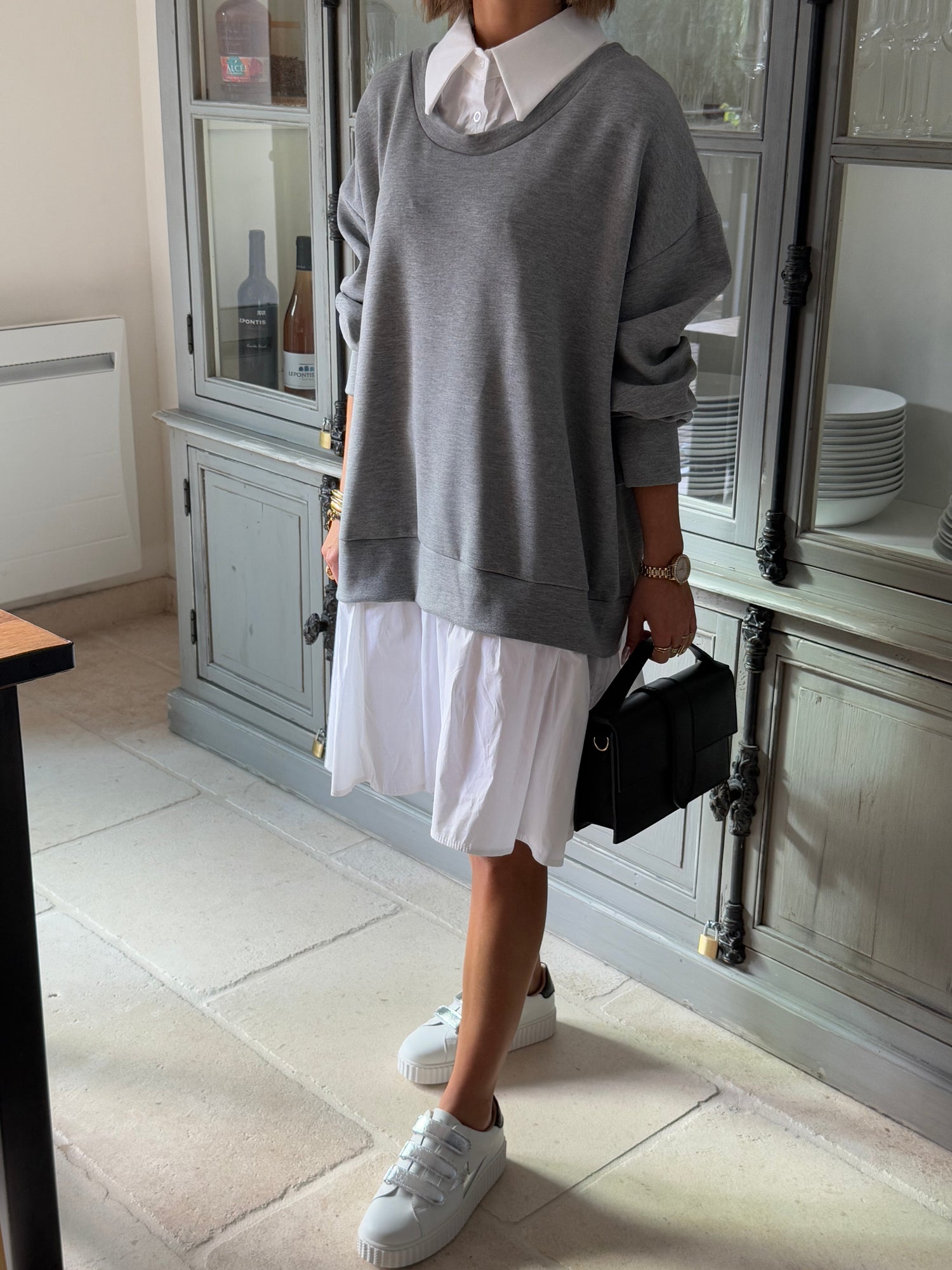 ROBE "ORIANNE" MI-LONGUE