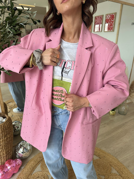 BLAZER À STRASS "NAELLE"