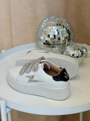 BASKETS "MARILOU" SILVER ENFANT