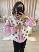 VESTE SANS MANCHE « FLORA »
