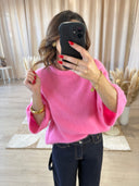 PULL MANCHES 3/4 "ASSIA"
