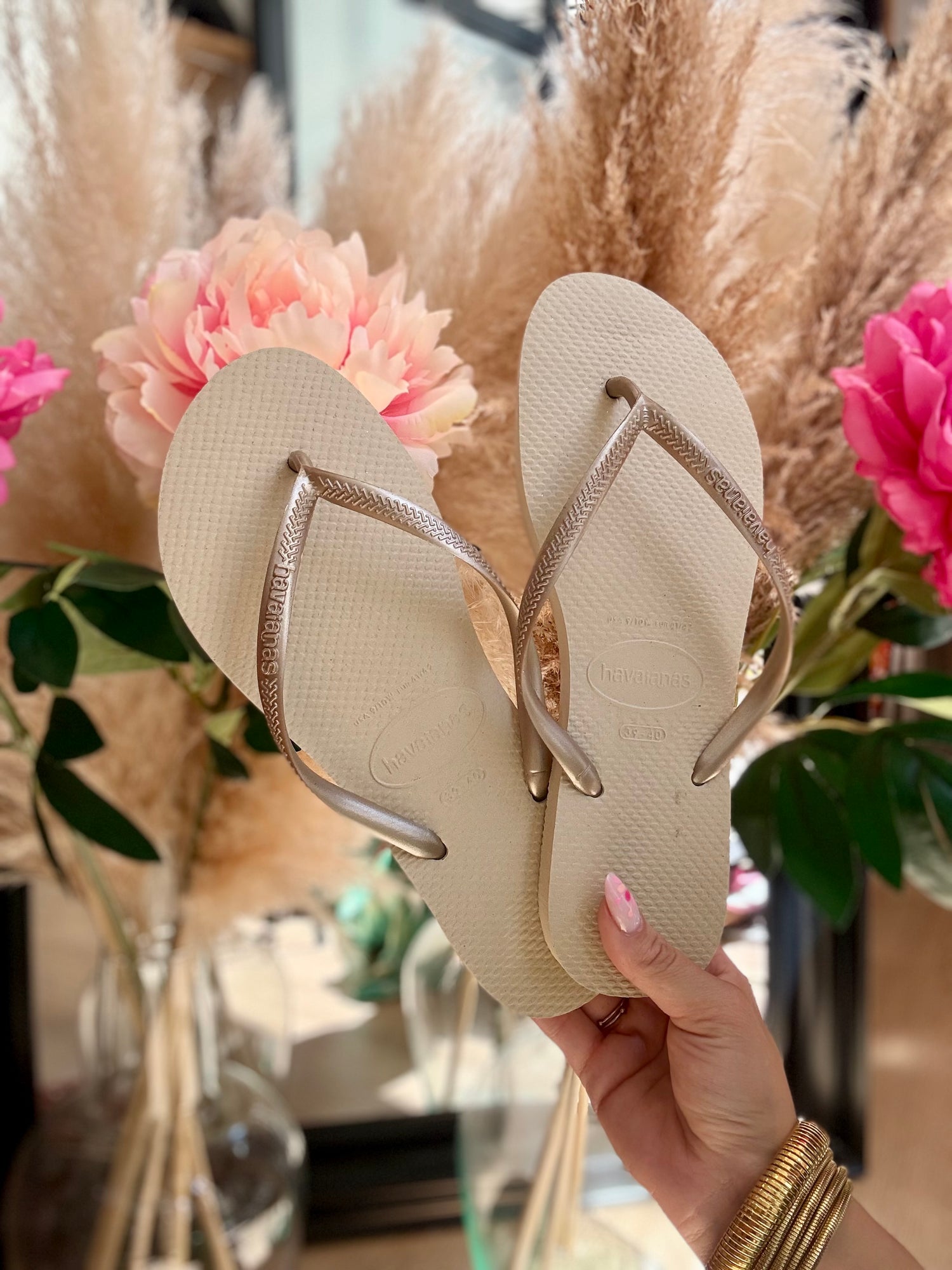 HAVAIANAS "SLIM BEIGE"