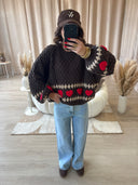 PULL OVERSIZE CROP "KATE"
