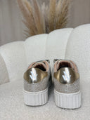 BASKETS "SUMMER" MATIÈRE TWEED