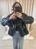 VESTE EN SIMILICUIR "LEXI"
