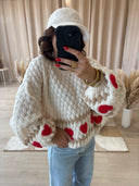PULL OVERSIZE CROP "KATE"
