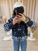 VESTE BANDANA "RILEY"
