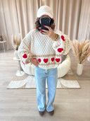 PULL OVERSIZE CROP "KATE"