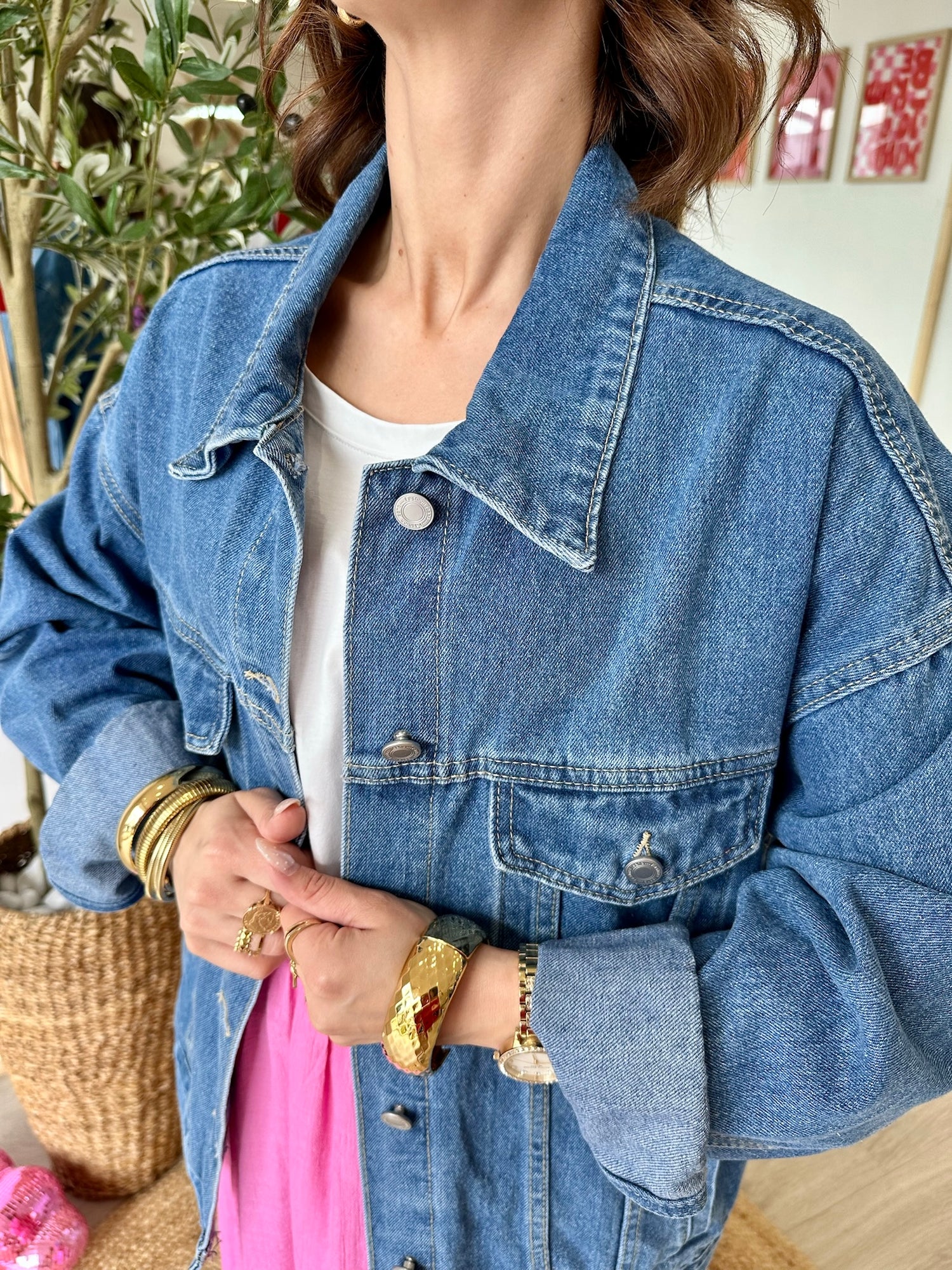 VESTE EN JEAN "GIORGIA"
