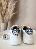 BASKETS "SALOME" MOTIF FLEURIS