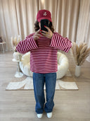 T-SHIRT A RAYURES "ARIANA"