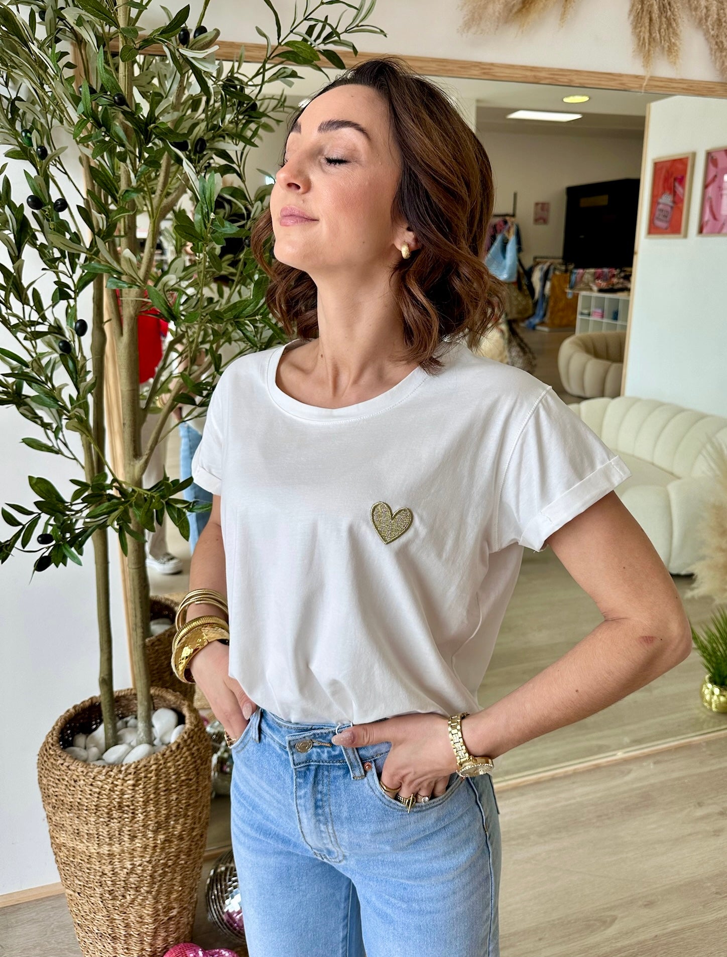 T-SHIRT "ÉLISE" LITTLE BASICS