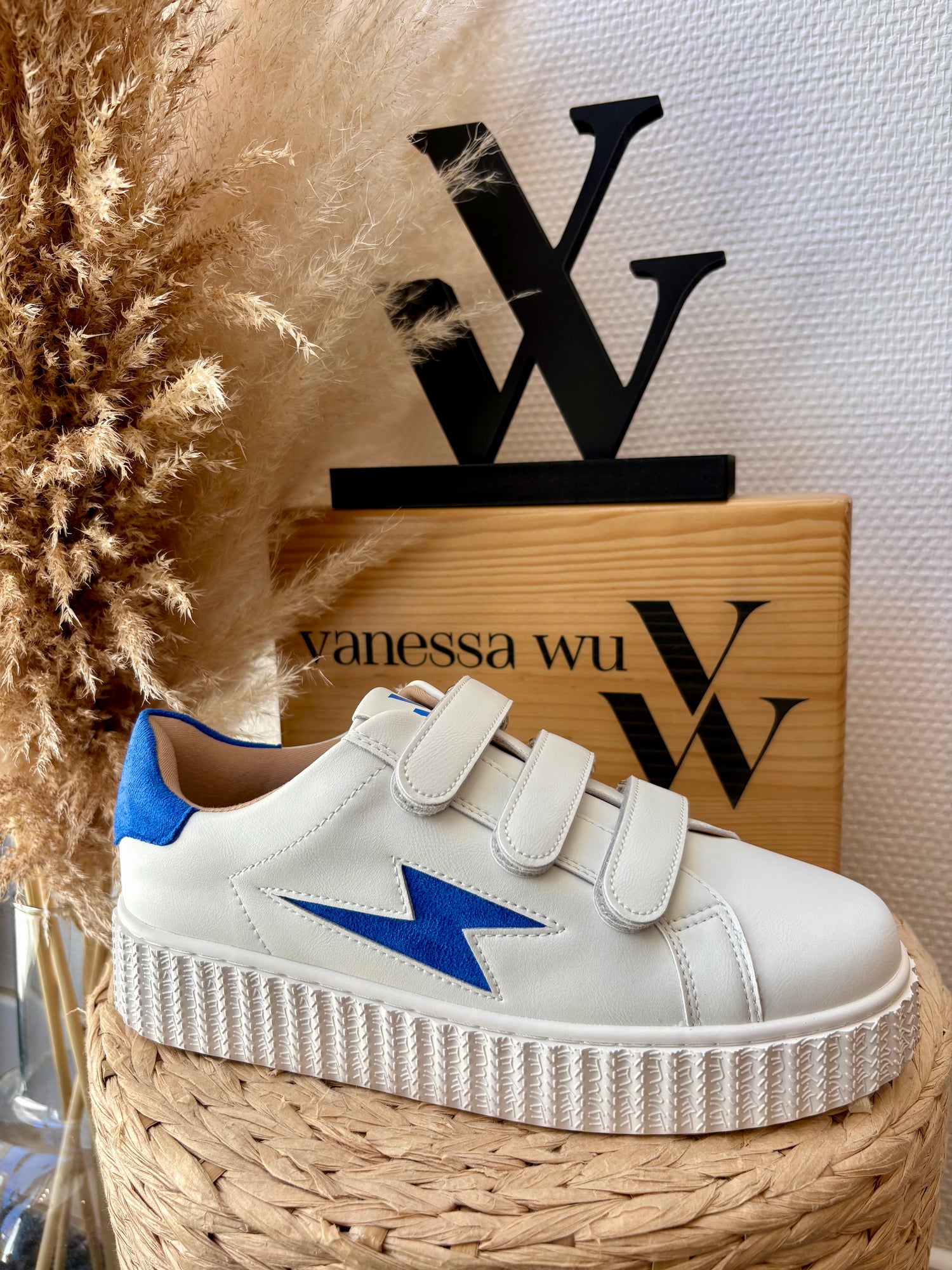 BASKETS "VICKY" ICONIQUE BLEUE
