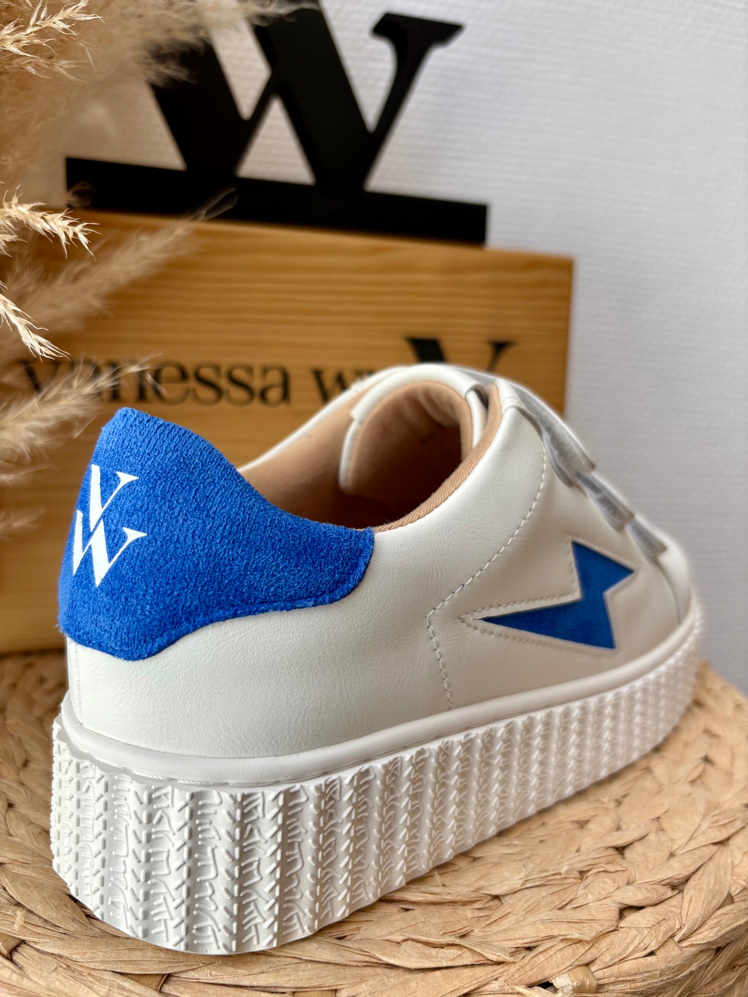 BASKETS "VICKY" ICONIQUE BLEUE