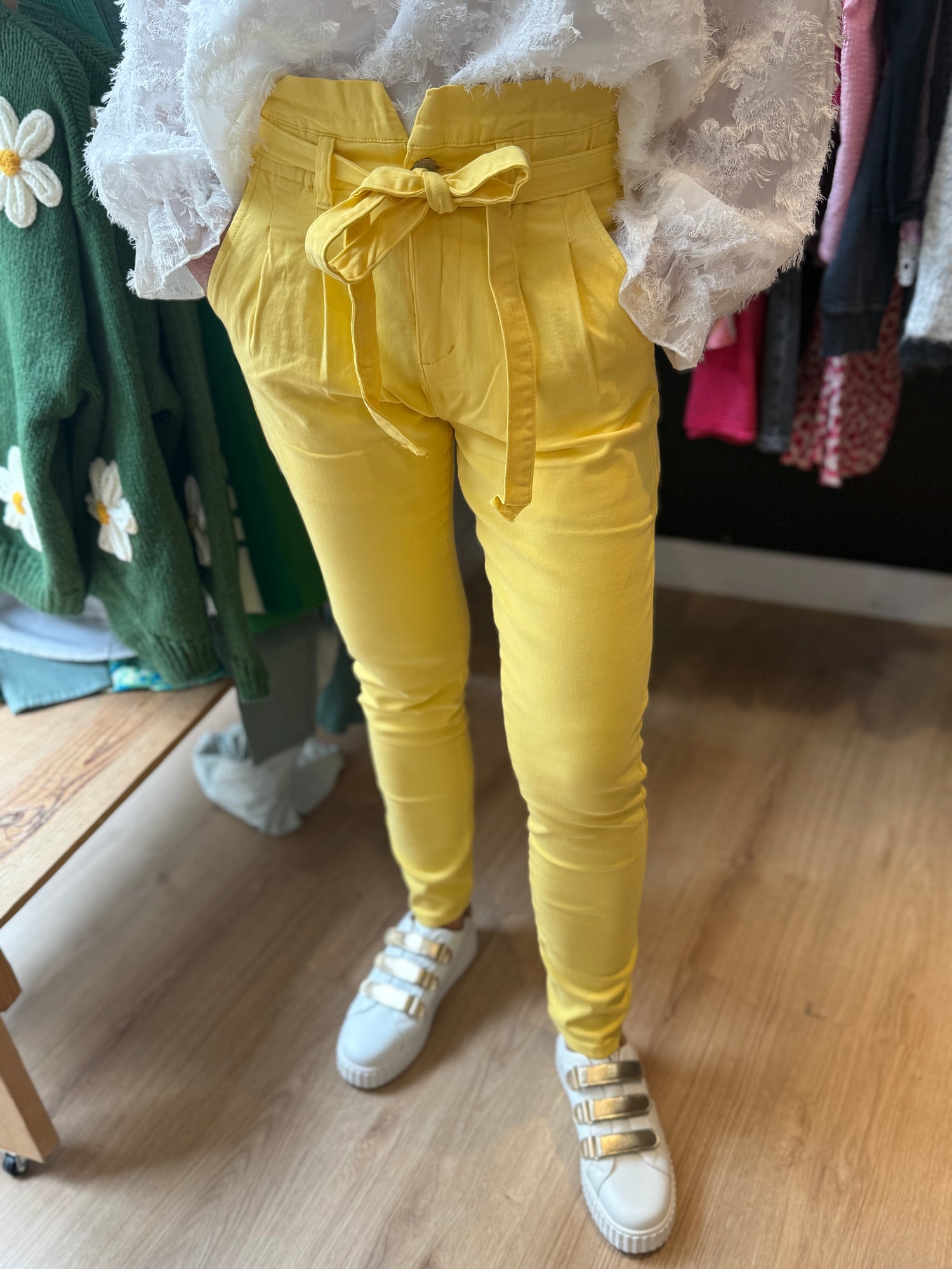 PANTALON "PAPER BAG"