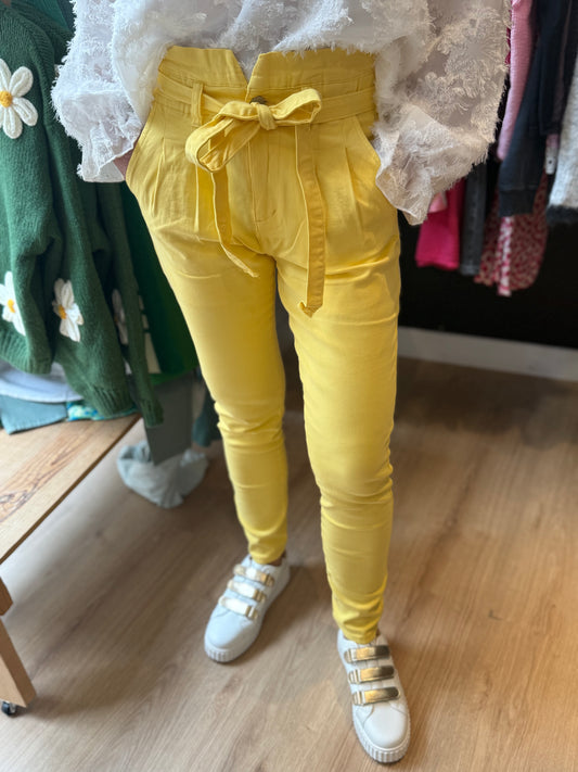 PANTALON "PAPER BAG"