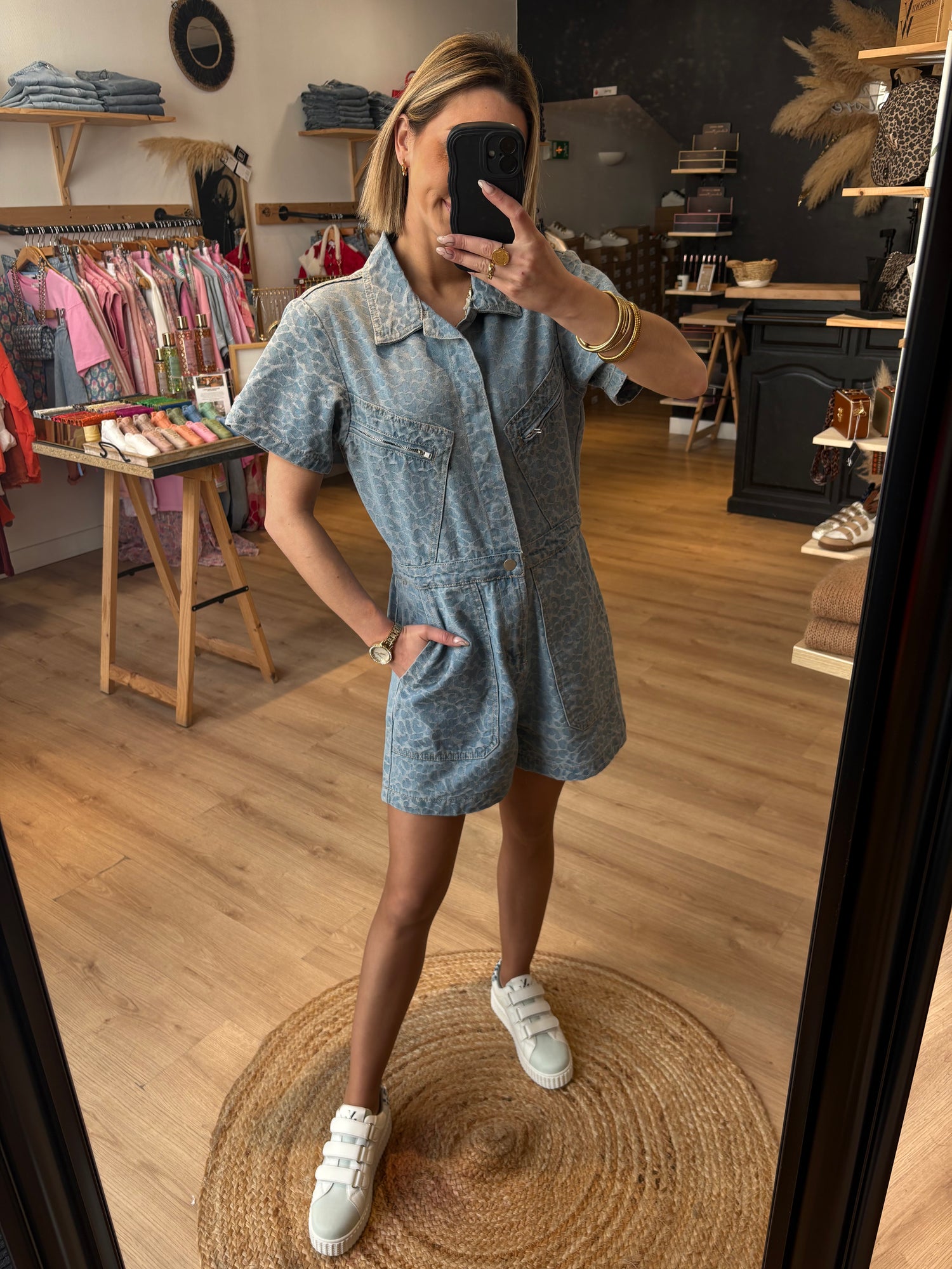 COMBI-SHORT "ALIX" COURTE