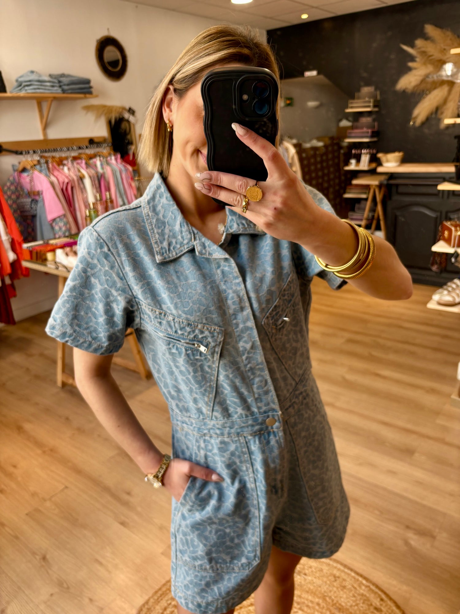 COMBI-SHORT "ALIX" COURTE
