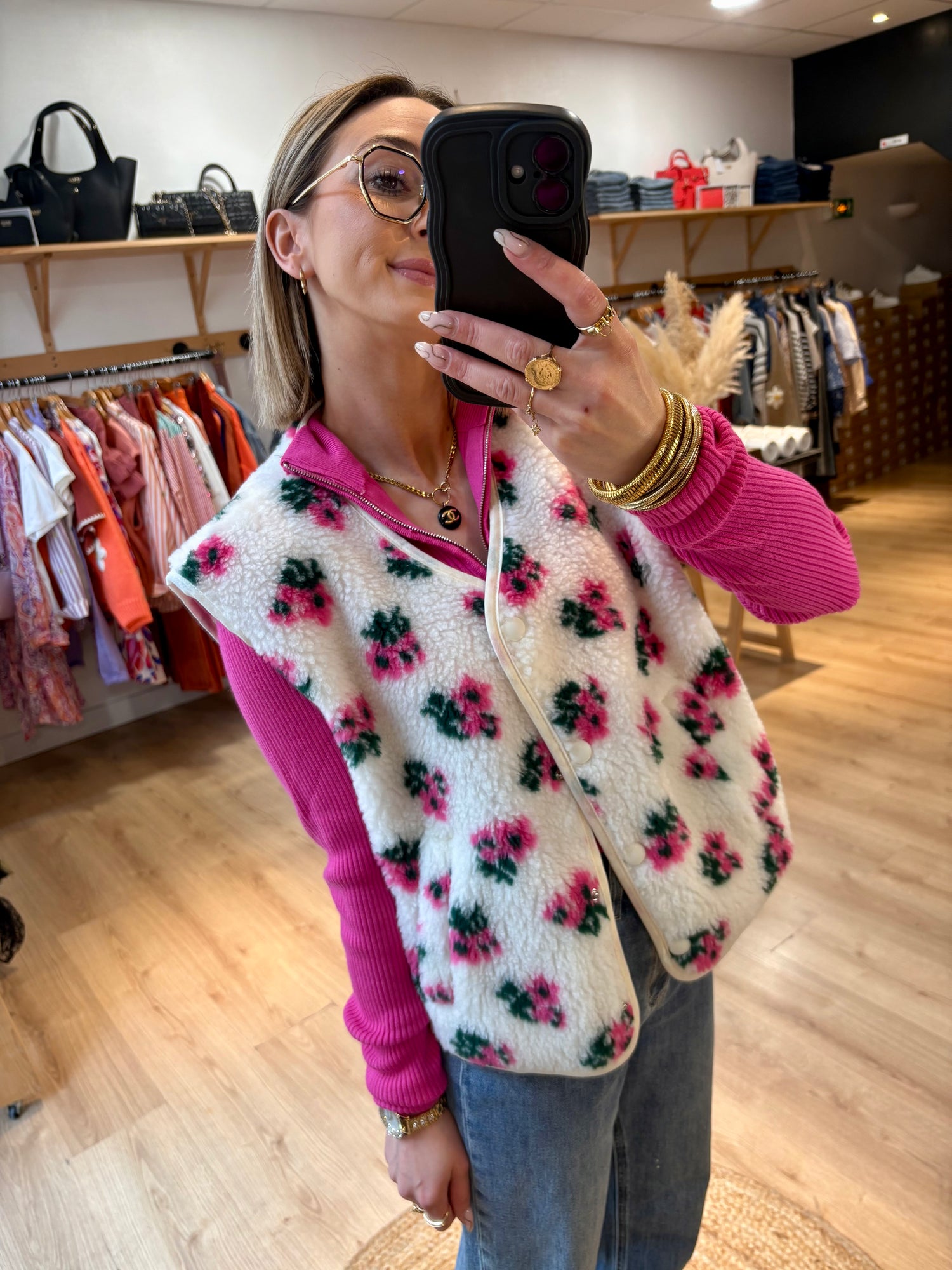 VESTE "KIMI" SANS MANCHE