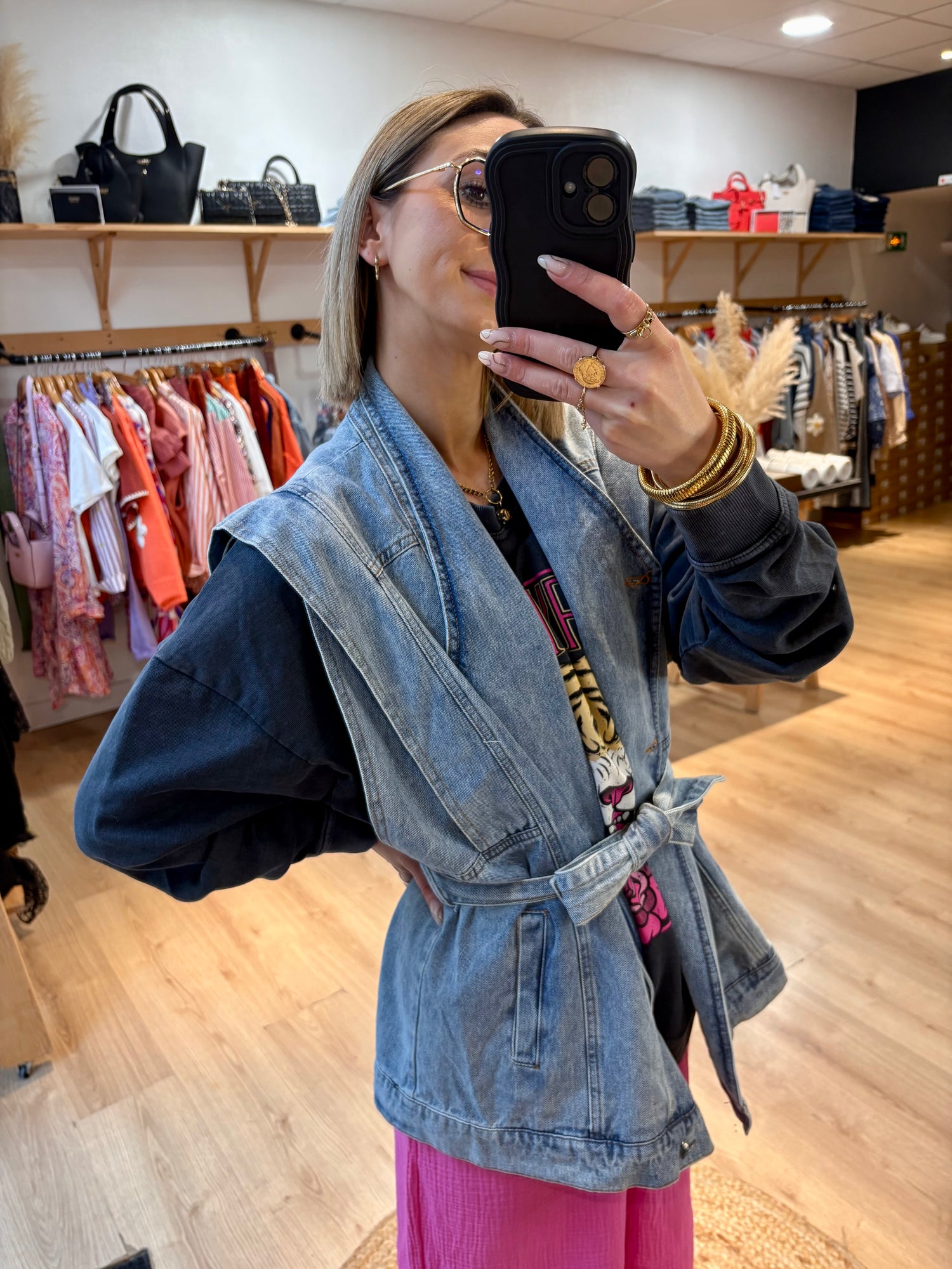 VESTE "ANYA" SANS MANCHE