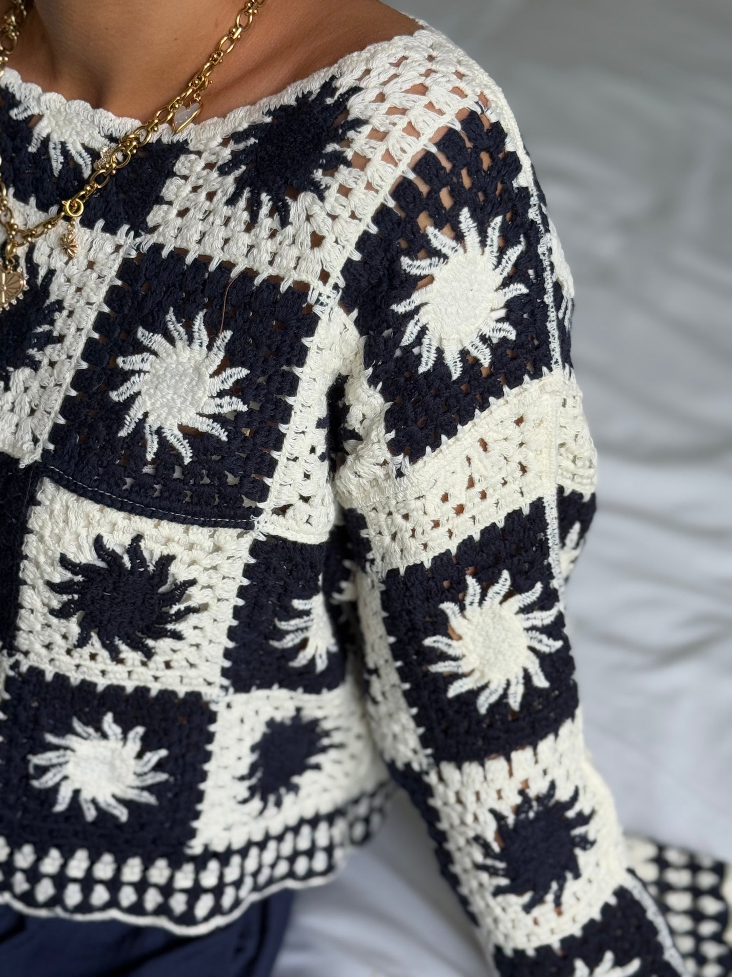 TOP CROCHET "LENA"