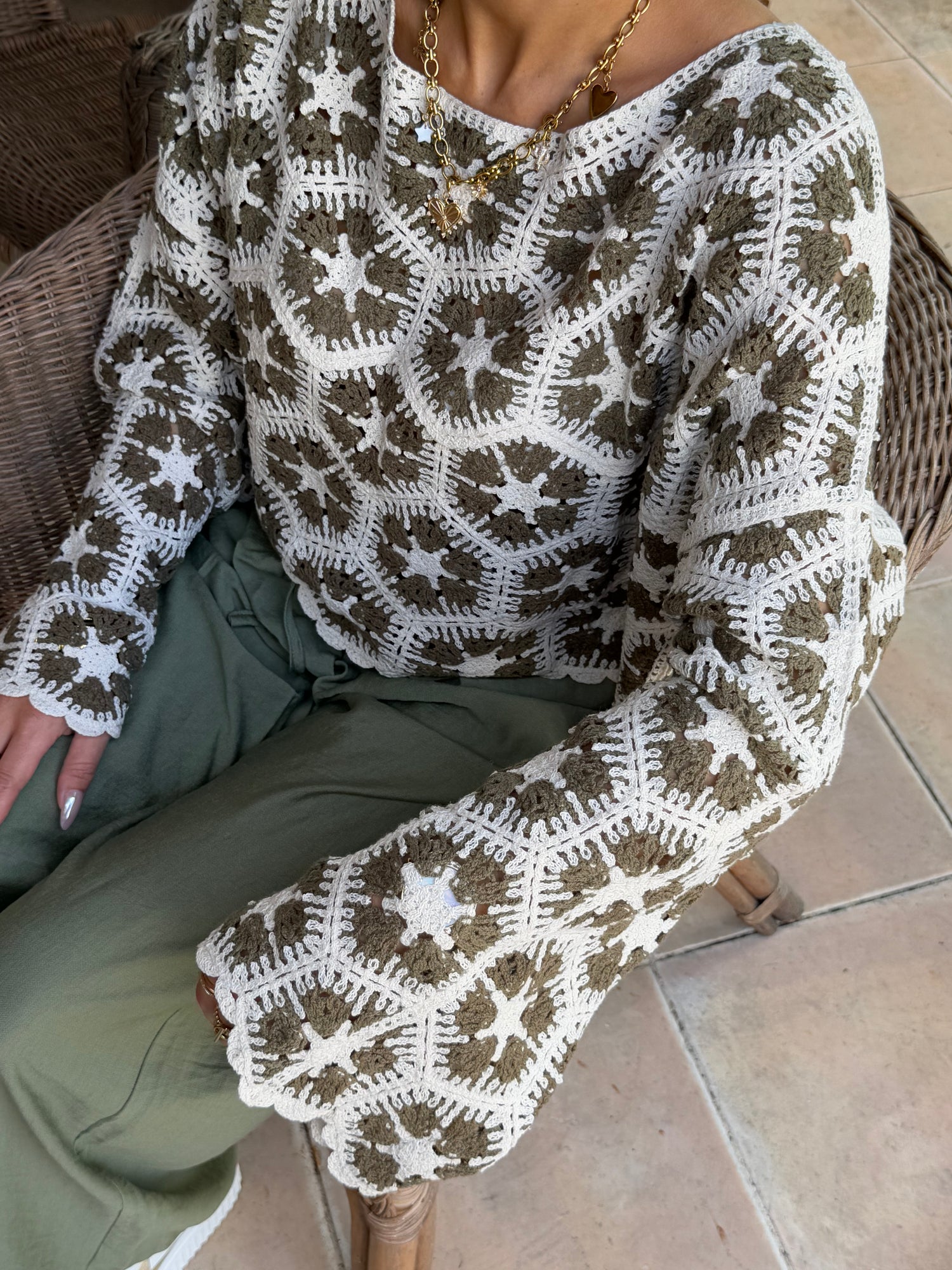 TOP CROCHET "CLAIRE"