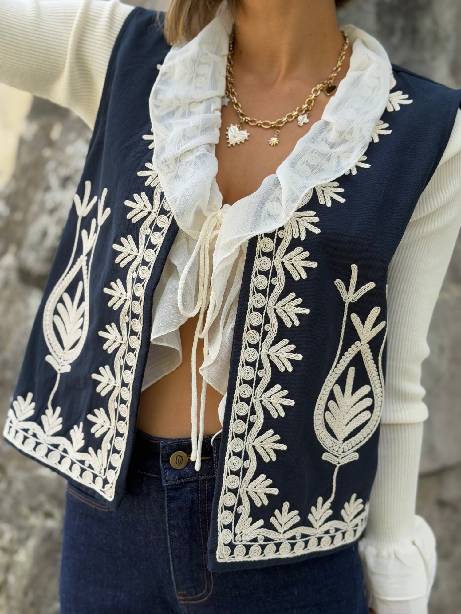 GILETS SANS MANCHE "OCÉANE"