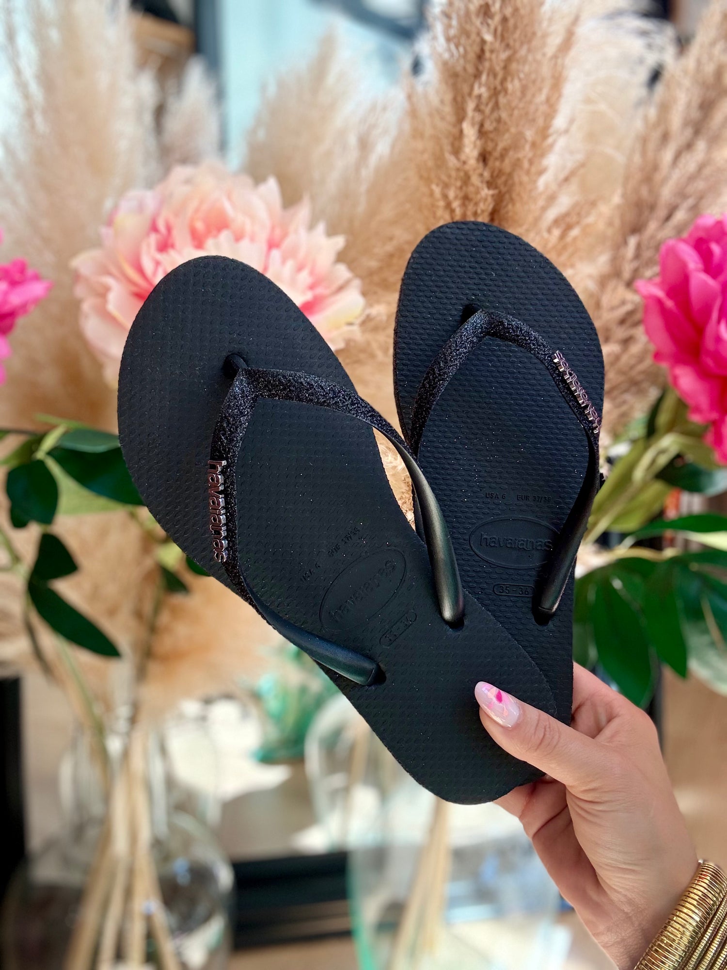 HAVAIANAS "PARKLE NOIR"