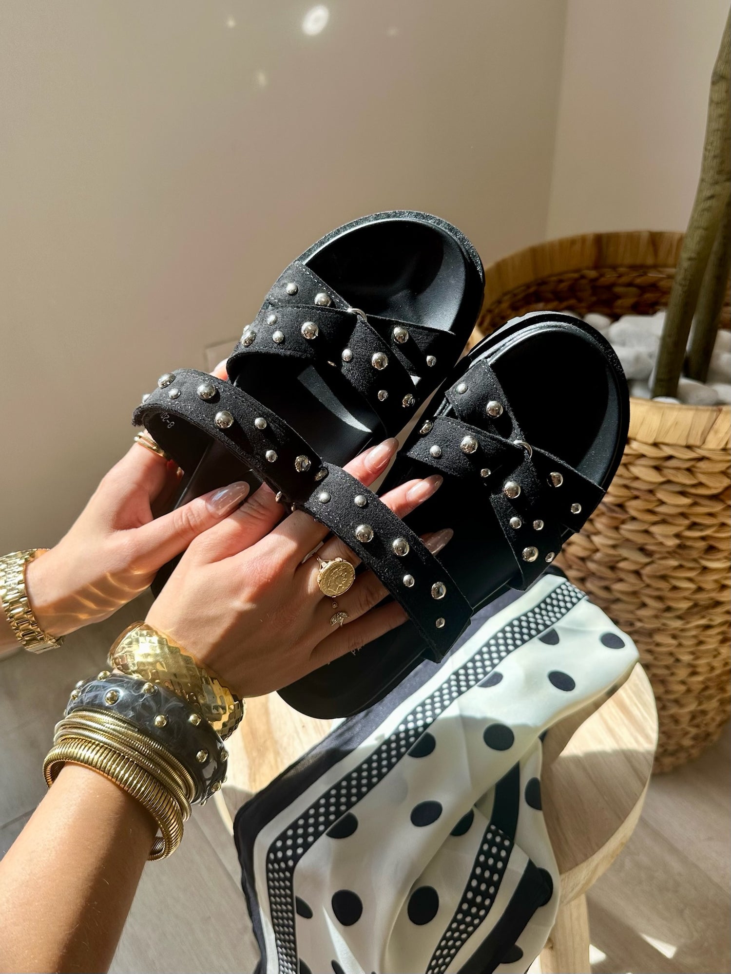 SANDALES "PERLA"