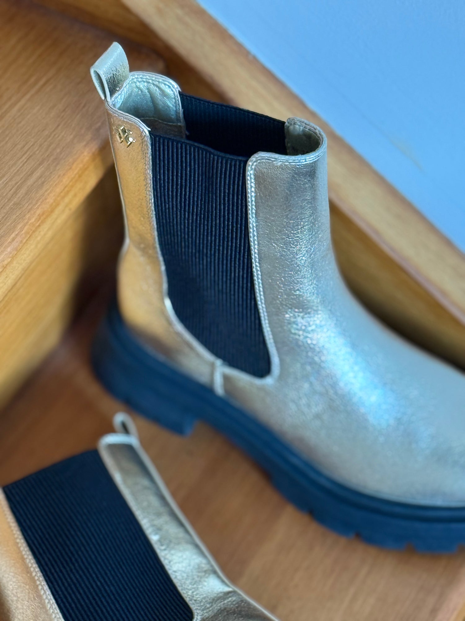 BOTTINE "PHOEBE" COULEUR OR