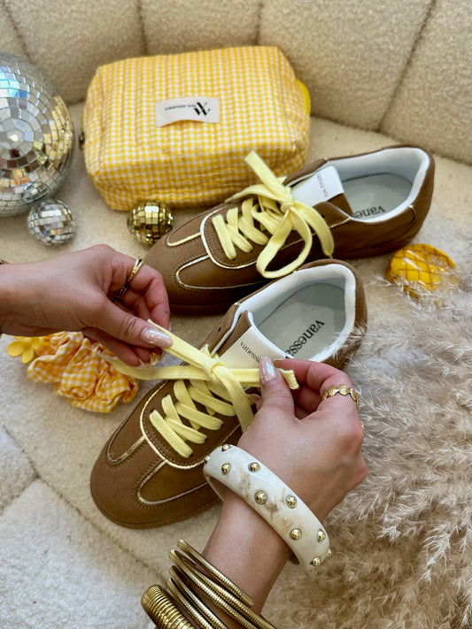 BASKETS "AURA" CAMEL