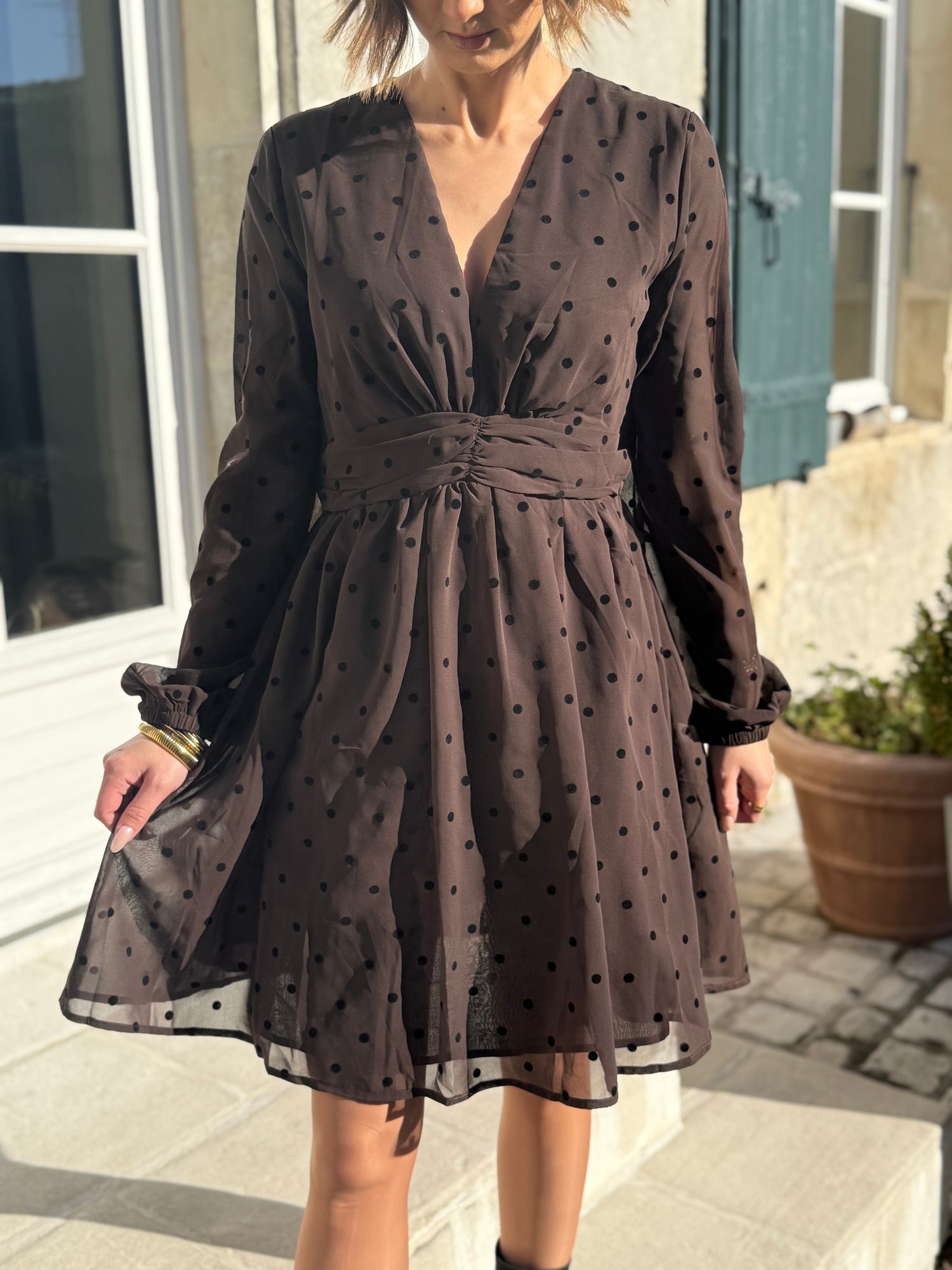 ROBE POIS "ADÈLE"