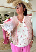 GILET SANS MANCHE "MALIKA"