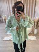 BLOUSE VOLANTE "DEBY"
