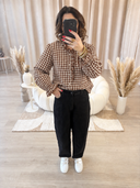 CHEMISE À CARREAUX "REBECCA"