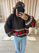 PULL OVERSIZE CROP "KATE"